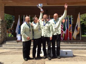 2nd place, World Maters Fly-fishing Championship 2014, Chile. Czech team gained silver medals.
