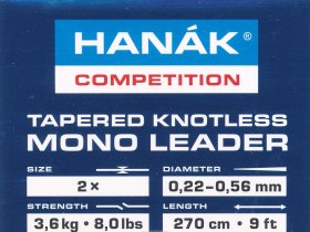 Tapered Knotless Mono Leader clear