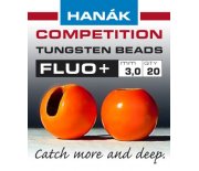 Tungstenové hlavičky UV+ Fluo oranžové 