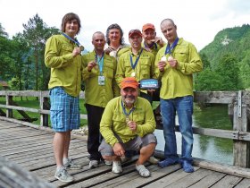 1st place, World Fly Fishing Championship 2012, Slovenia. The winning team of the Czech Republic. Tomáš Adam was third in the individuals.