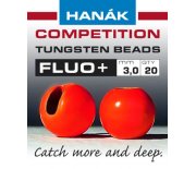 Tungstenové hlavičky UV+ Fluo červené